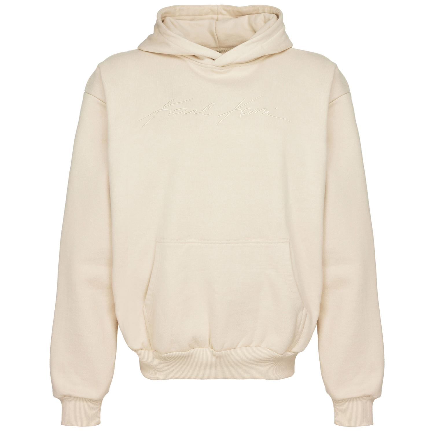 Karl Kani Autograph Heavy Sweat OS Hoodie - Pánské - Mikina Karl Kani - Hnědé - 60210192 - Velikost: 2XL