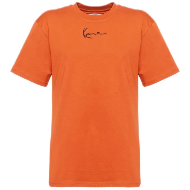 Karl Kani Small Signature Essential Tee Dark Orange - Pánské - Triko Karl Kani - Oranžové - 6037460