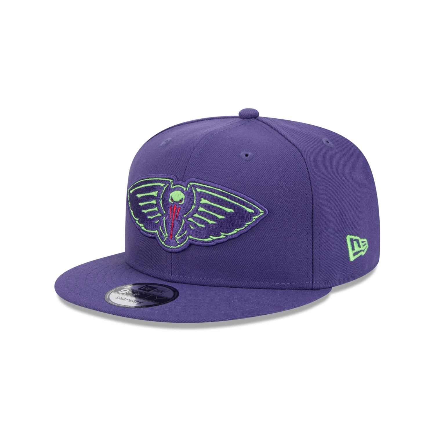 NEW ERA 950 NBA 24 Alt New Orleans Pelicans - Unisex - Kšiltovka New Era - Fialové - 60590335 - Velikost: UNI