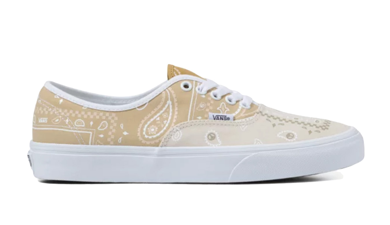 Vans Peace Paisley Authentic - Dámské - Tenisky Vans - Hnědé - VN0A5KRDATI - Velikost: 36.5