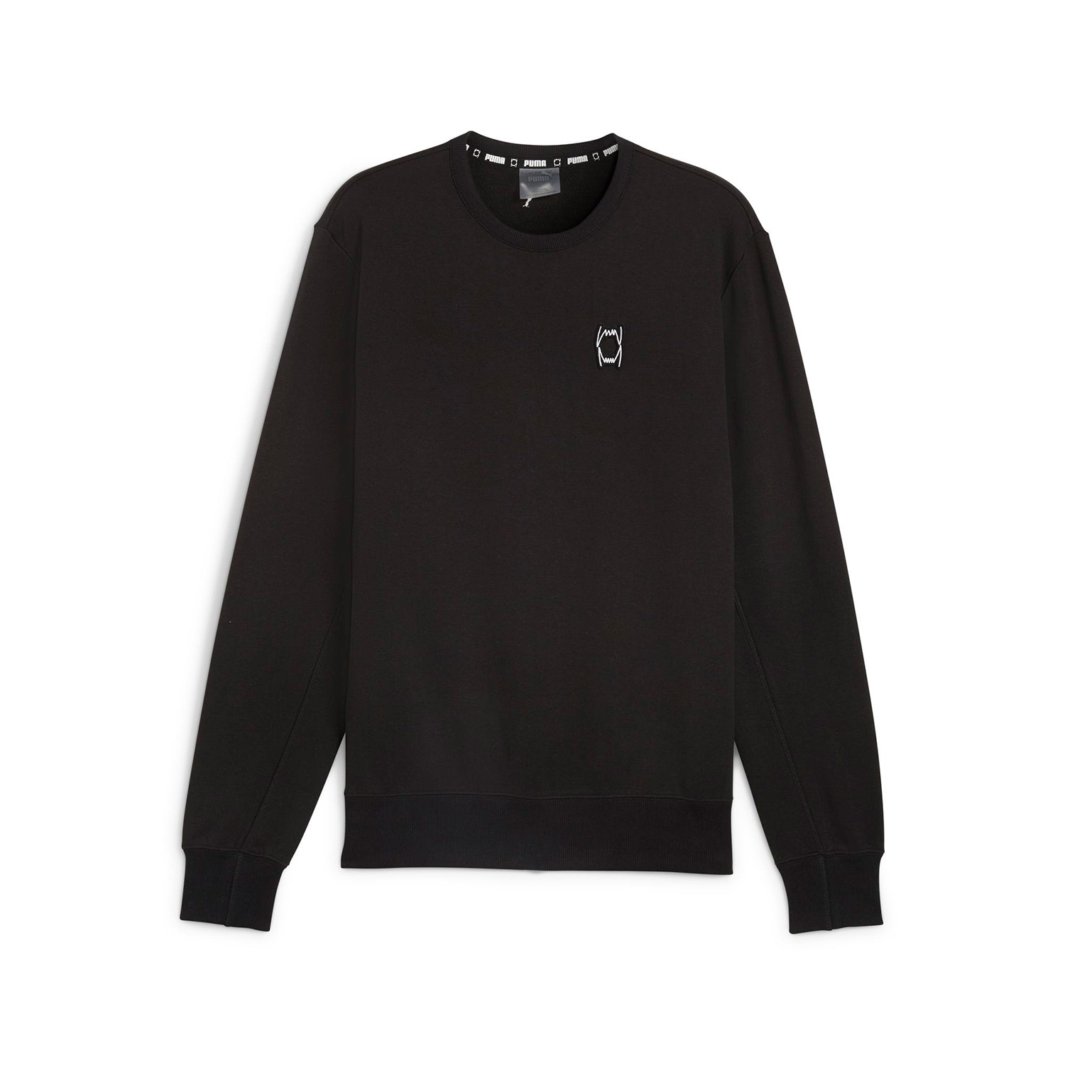 Levně Puma Pivot Crewneck Black - Pánské - Mikina Puma - Černé - 624782-04