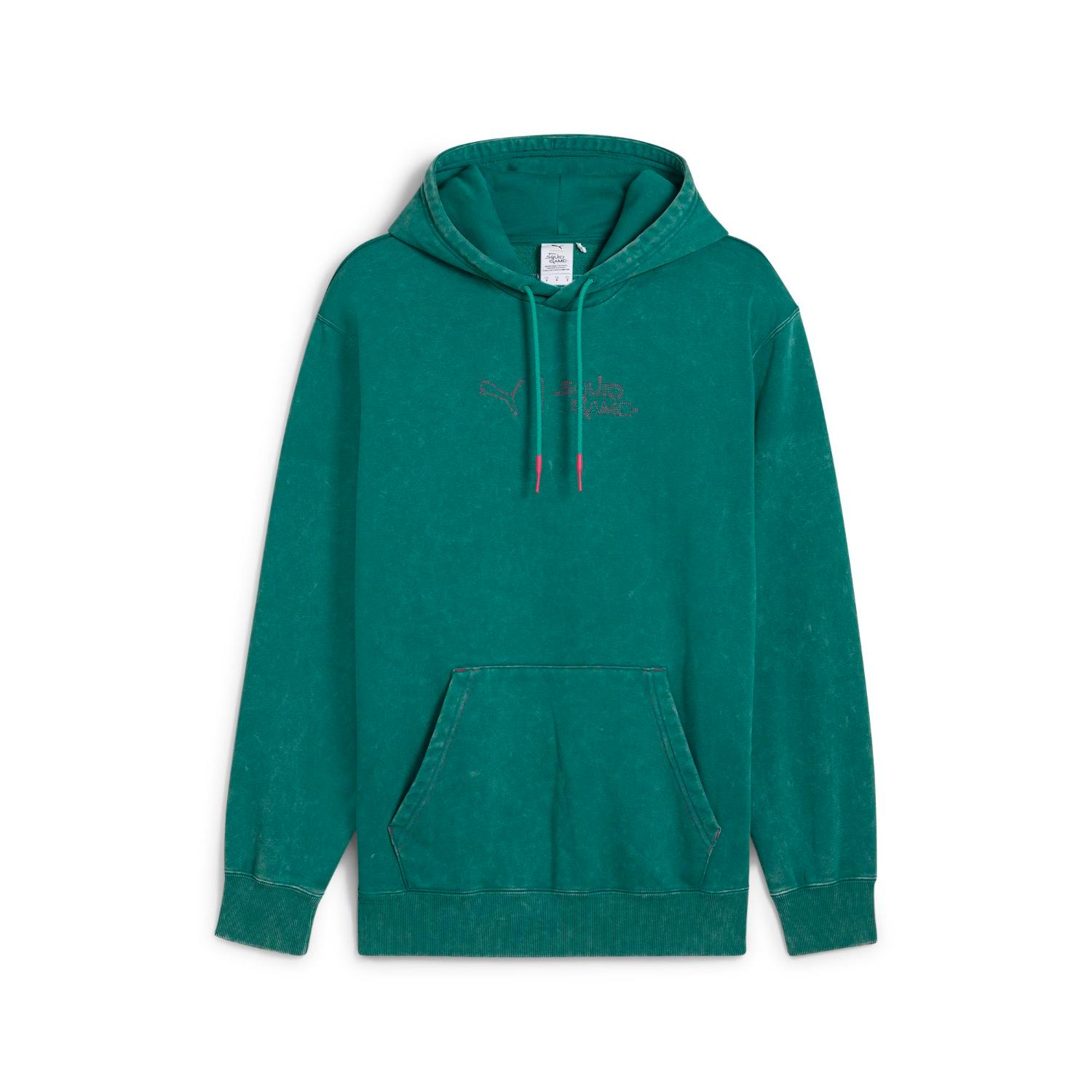 Levně Puma X Squid Game Graphic Hoodie Green - Pánské - Mikina Puma - Zelené - 627427-86