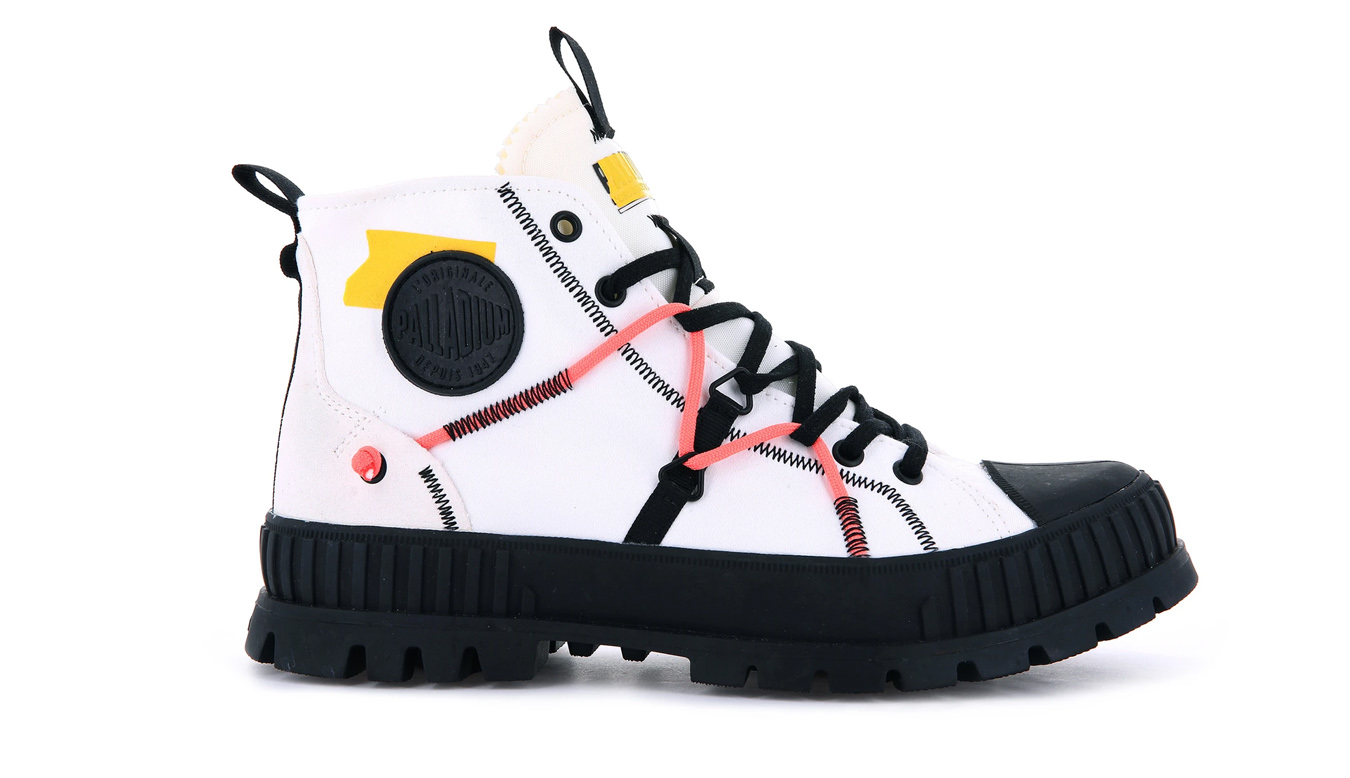 Palladium Pallshock Re-craft - Pánské - Tenisky Palladium - Bílé - 77194-116-M - Velikost: 37