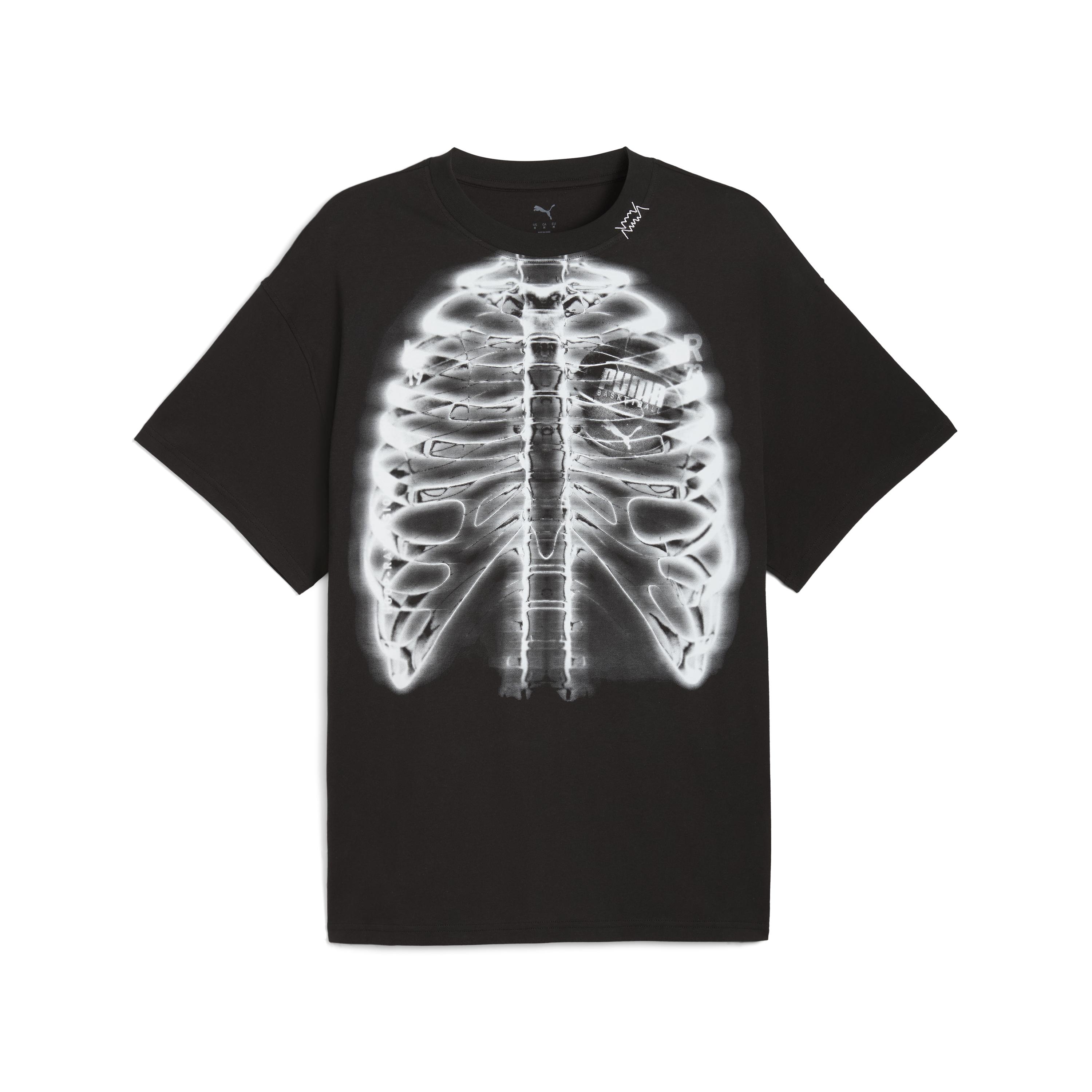 Puma Hooptopia Hoopray Vision Tee - Pánské - Triko Puma - Černé - 632879-01 - Velikost: 2XL