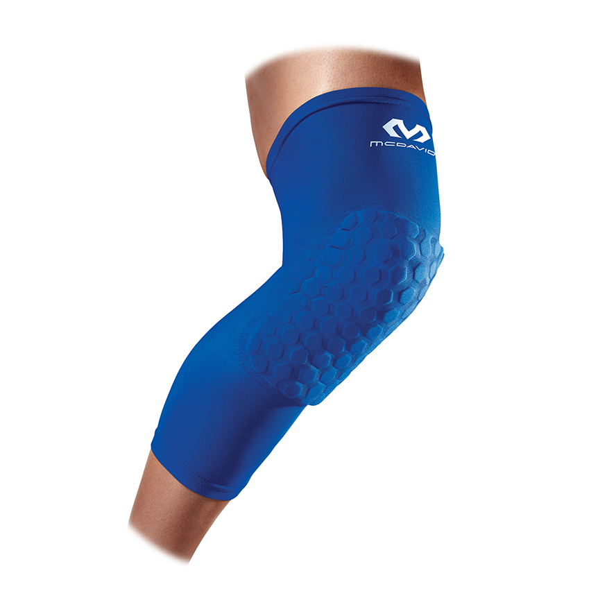 McDavid Hex® Leg Sleeves Blue - Unisex - Chránič McDavid - Modré - 6446-BLUE