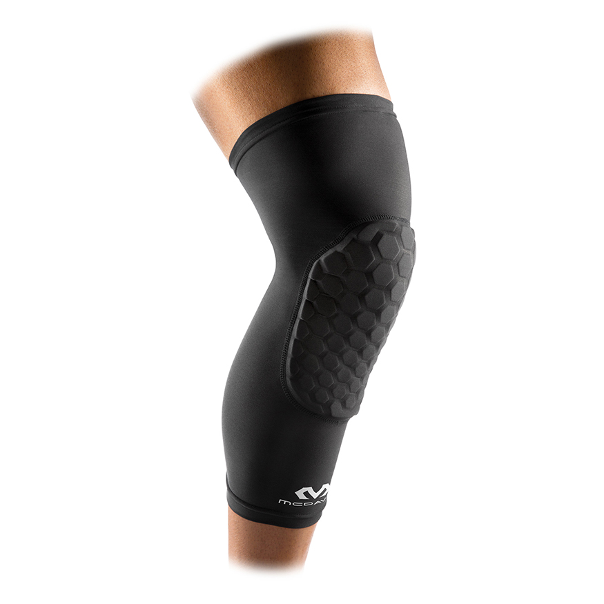McDavid Hex® Leg Sleeves Black - Unisex - Chránič McDavid - Černé - 6446-BLACK
