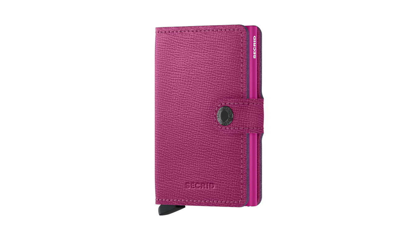 Secrid Miniwallet Crisple Fuchsia - Unisex - Doplněk Secrid - Růžové - MC-Fuchsia - Velikost: UNI