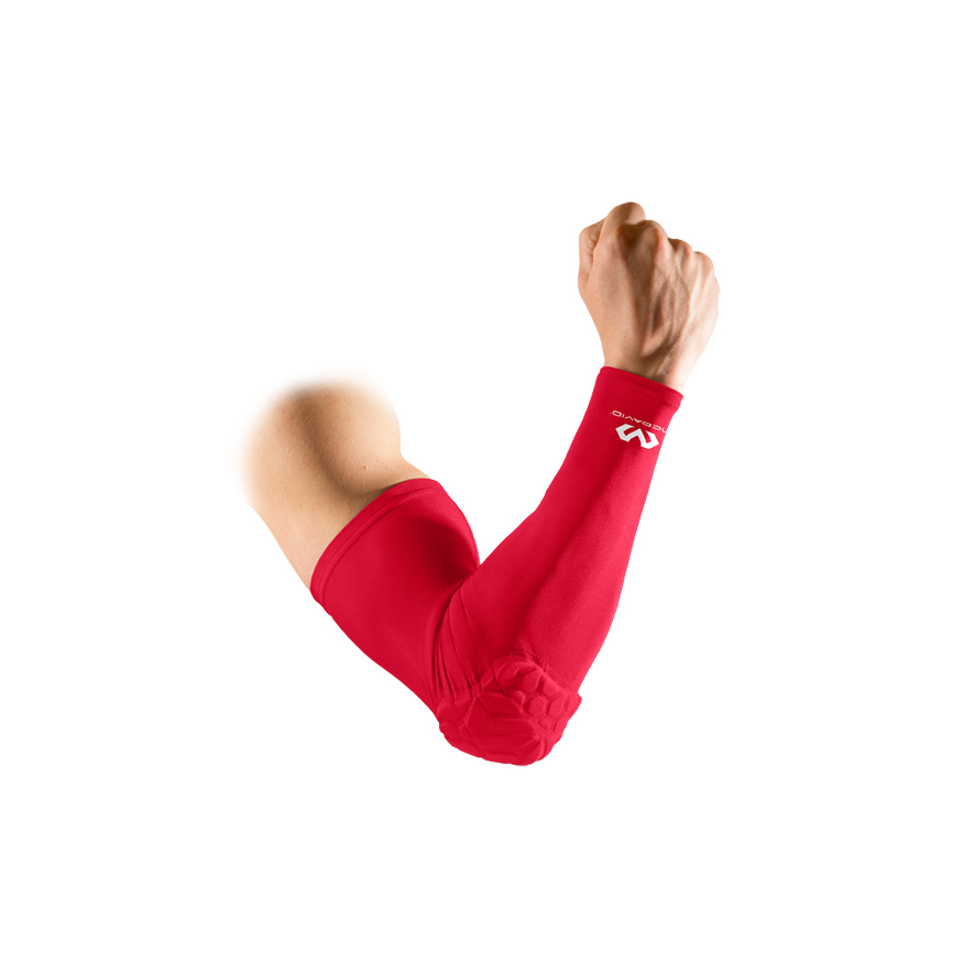 Levně McDavid Hex® Shooter Arm Sleeve - Unisex - Rukáv McDavid - Červené - 6500-RED