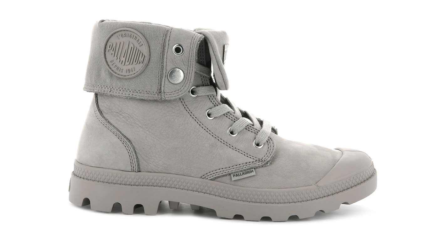 Palladium Boots Baggy Nubuck String - Unisex - Tenisky Palladium - Šedé - 76434-075-M