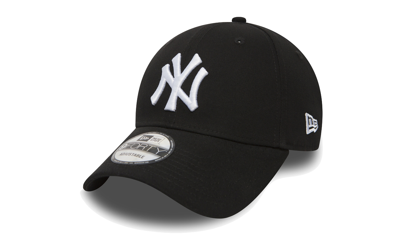 New Era Yankees Essential Black 9FORTY Cap - Unisex - Čepice New Era - Černé - 10531941 - Velikost: UNI