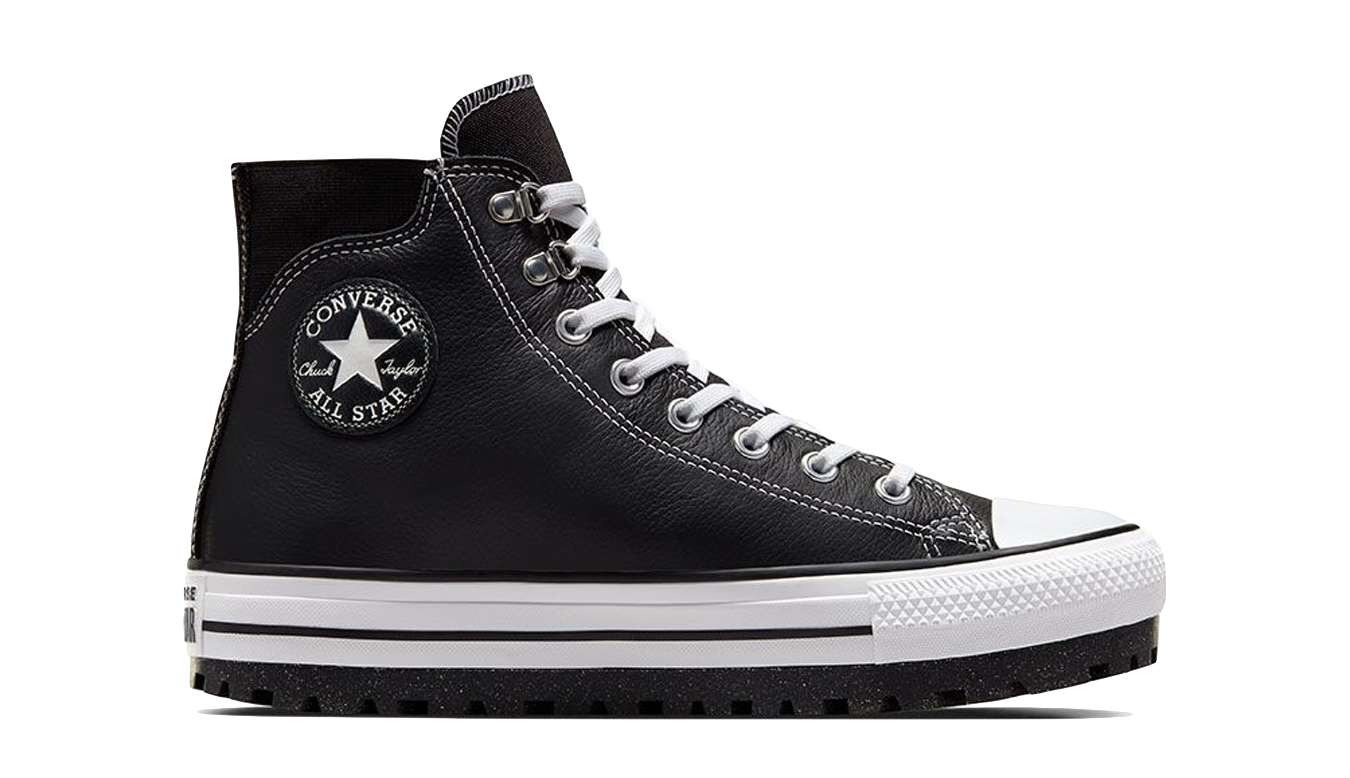 Converse Chuck Taylor All Star City Trek Waterproof - Pánské - Tenisky Converse - Černé - A04480C - Velikost: 37