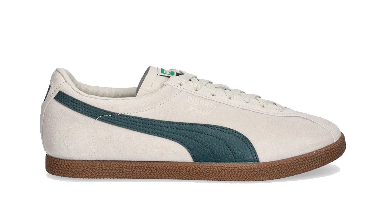 Puma Brasil LTH - Unisex - Tenisky Puma - Šedé - 403246-02 - Velikost: 45