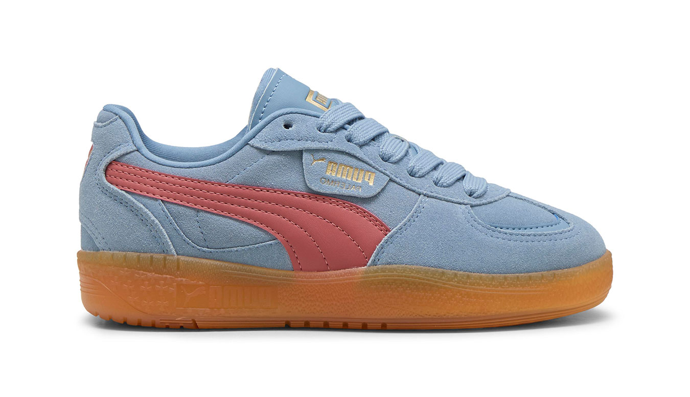 Puma Palermo Moda Xtra Gum W - Dámské - Tenisky Puma - Modré - 400323-11 - Velikost: 39