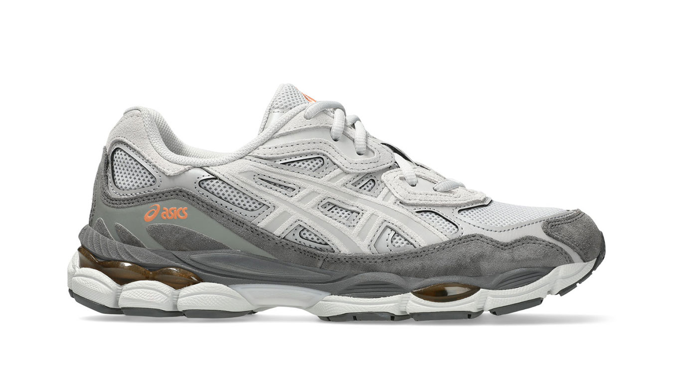 Asics Gel-NYC - Unisex - Tenisky Asics - Šedé - 1203A383-026 - Velikost: 46