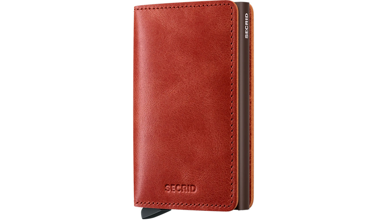 Secrid Slimwallet Vintage Orange - Unisex - Doplněk Secrid - Oranžové - SV-Orange - Velikost: UNI