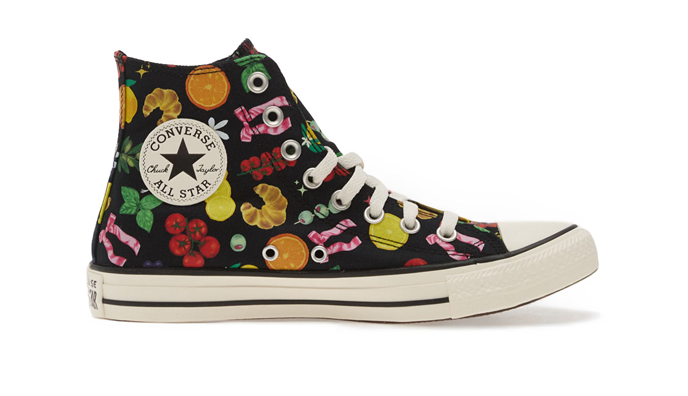 Levně Converse Chuck Taylor All Star Market Essentials 4 - Dámské - Tenisky Converse - Černé - A16044C