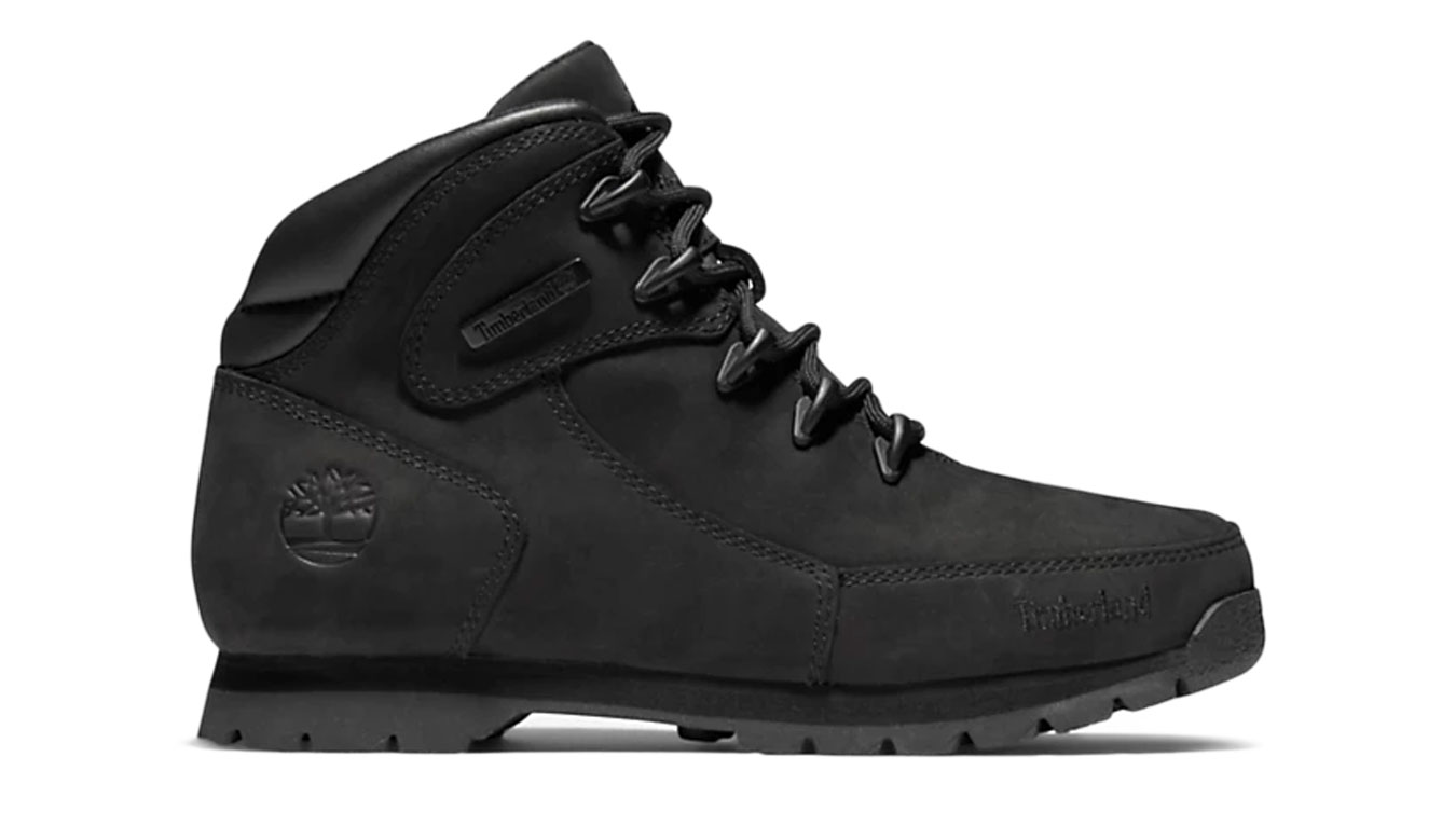 Timberland Euro Rock Hiking Boot Junior - Dámské - Tenisky Timberland - Černé - 0A43KR-001 - Velikost: 37