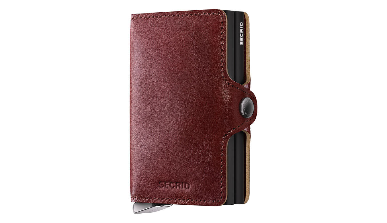 Secrid Twinwallet Basco Brown - Unisex - Doplněk Secrid - Hnědé - TBc-Brown - Velikost: UNI