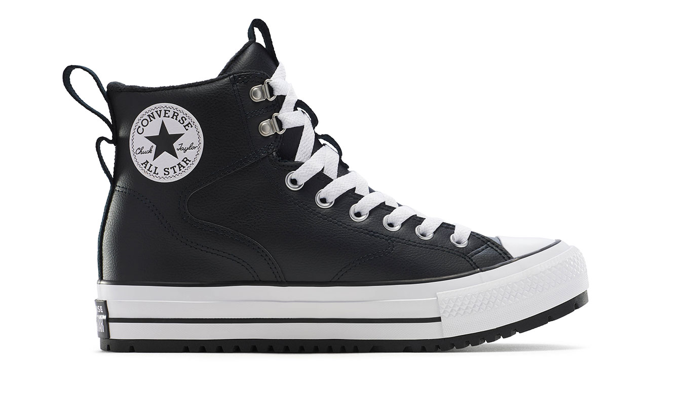 Converse Chuck Taylor All Star Water-Repellent Hiker Boot 4.5 - Unisex - Tenisky Converse - Černé - A13233C - Velikost: 38