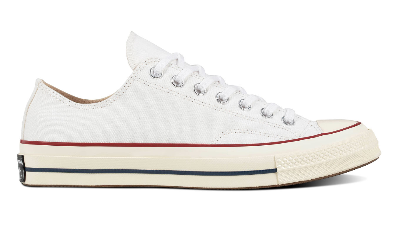 Converse Chuck Taylor All Star 70 Heritage Lo - Unisex - Tenisky Converse - Bílé - 162065C - Velikost: 37.5