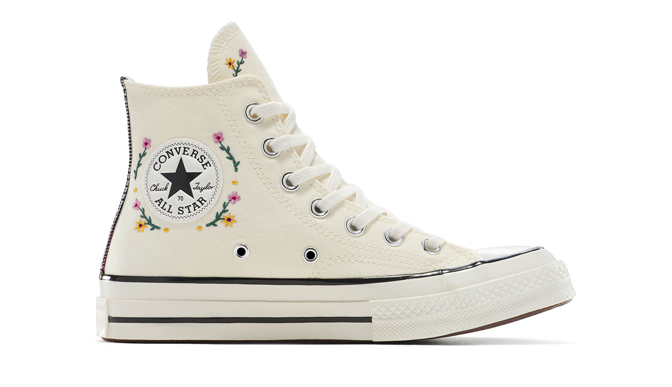 Levně Converse Chuck 70 Varsity Vines 4.5 - Unisex - Tenisky Converse - Hnědé - A15548C