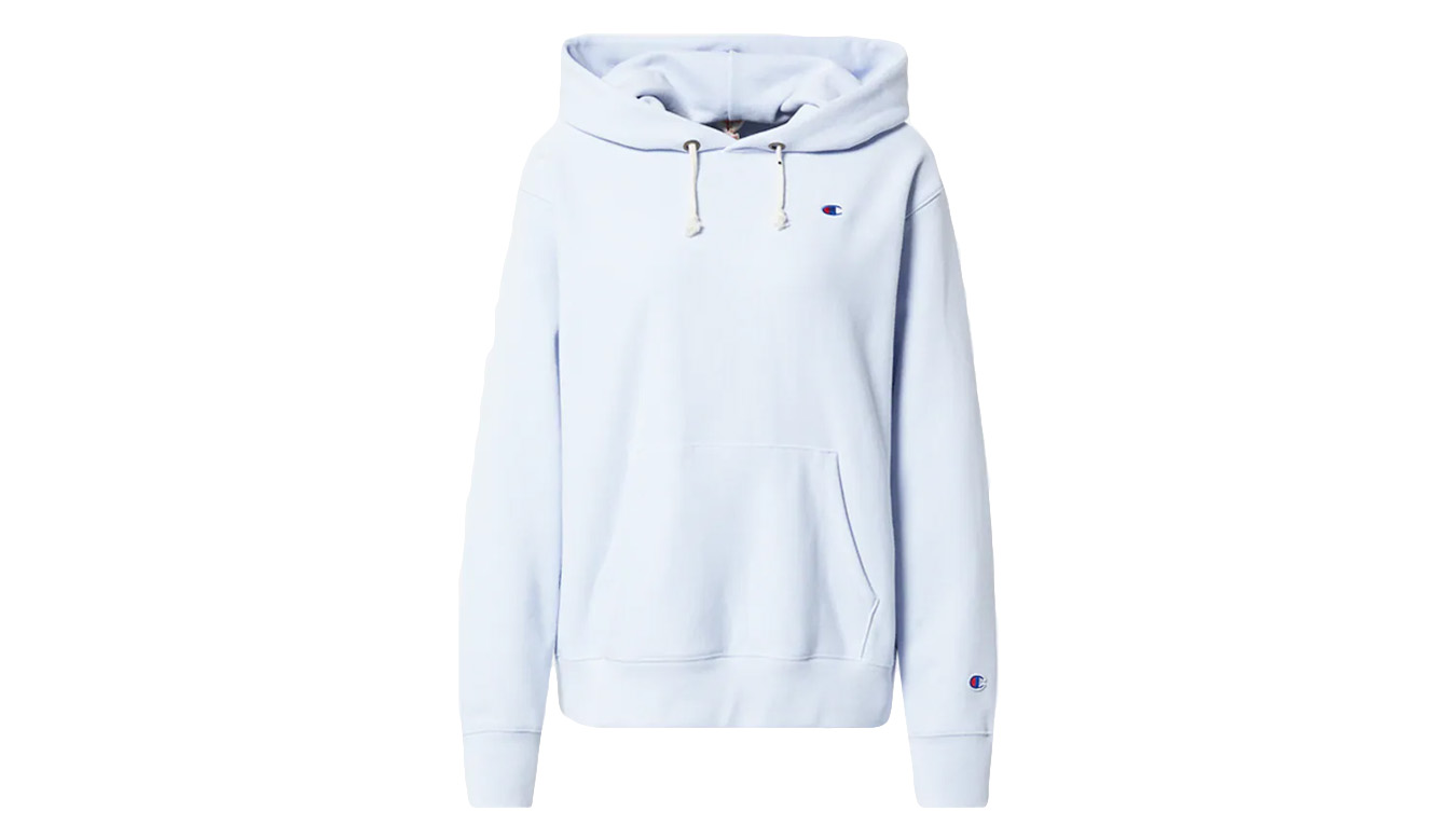 Champion Hooded Sweatshirt - Dámské - Mikina Champion - Modré - 115095-BS012 - Velikost: L