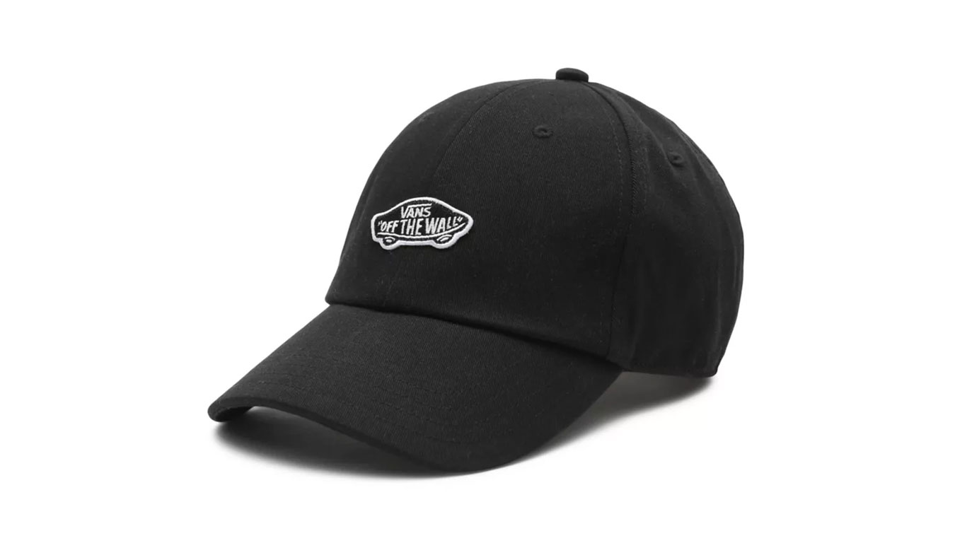 Vans Bow Back Hat - Unisex - Čepice Vans - Černé - VN0A4UM9JNH - Velikost: UNI
