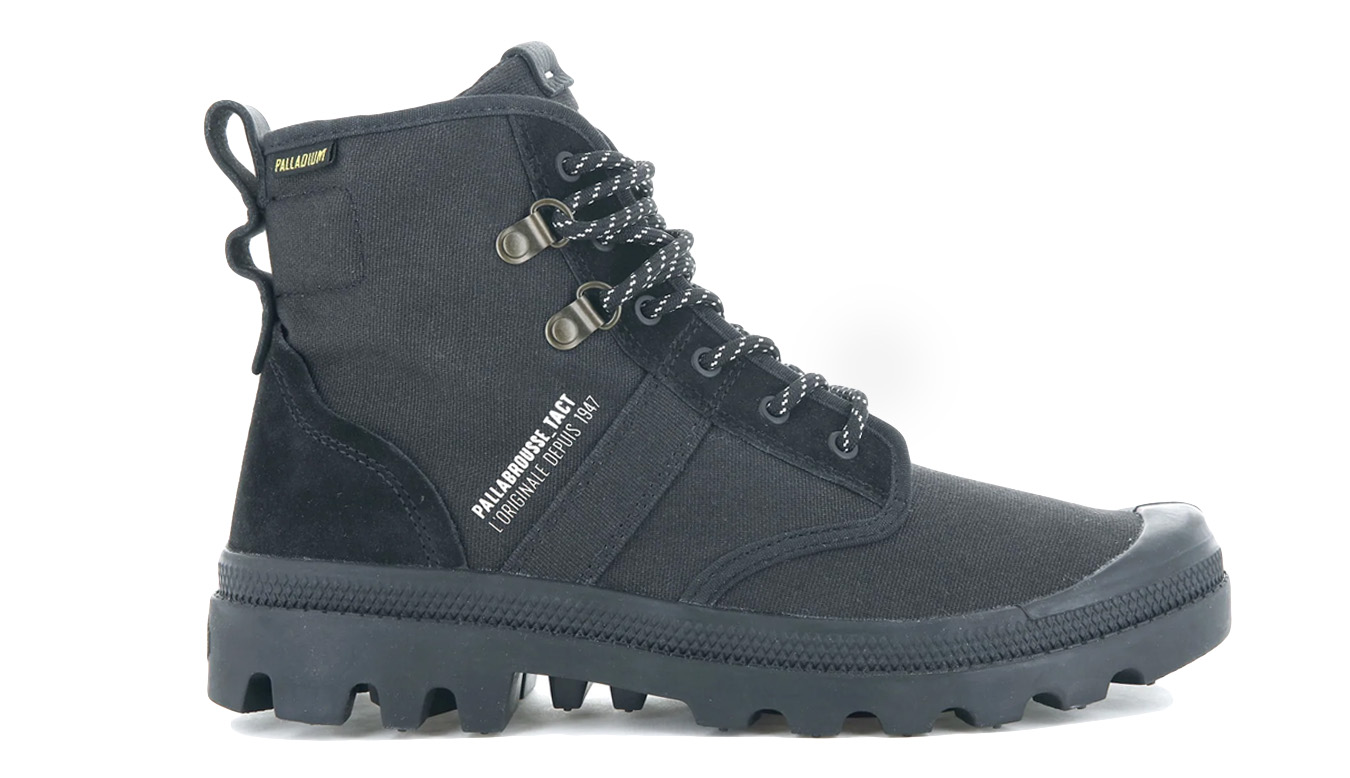 Palladium Pallabrousse Tactical - Pánské - Tenisky Palladium - Černé - 77961-008-M - Velikost: 44.5