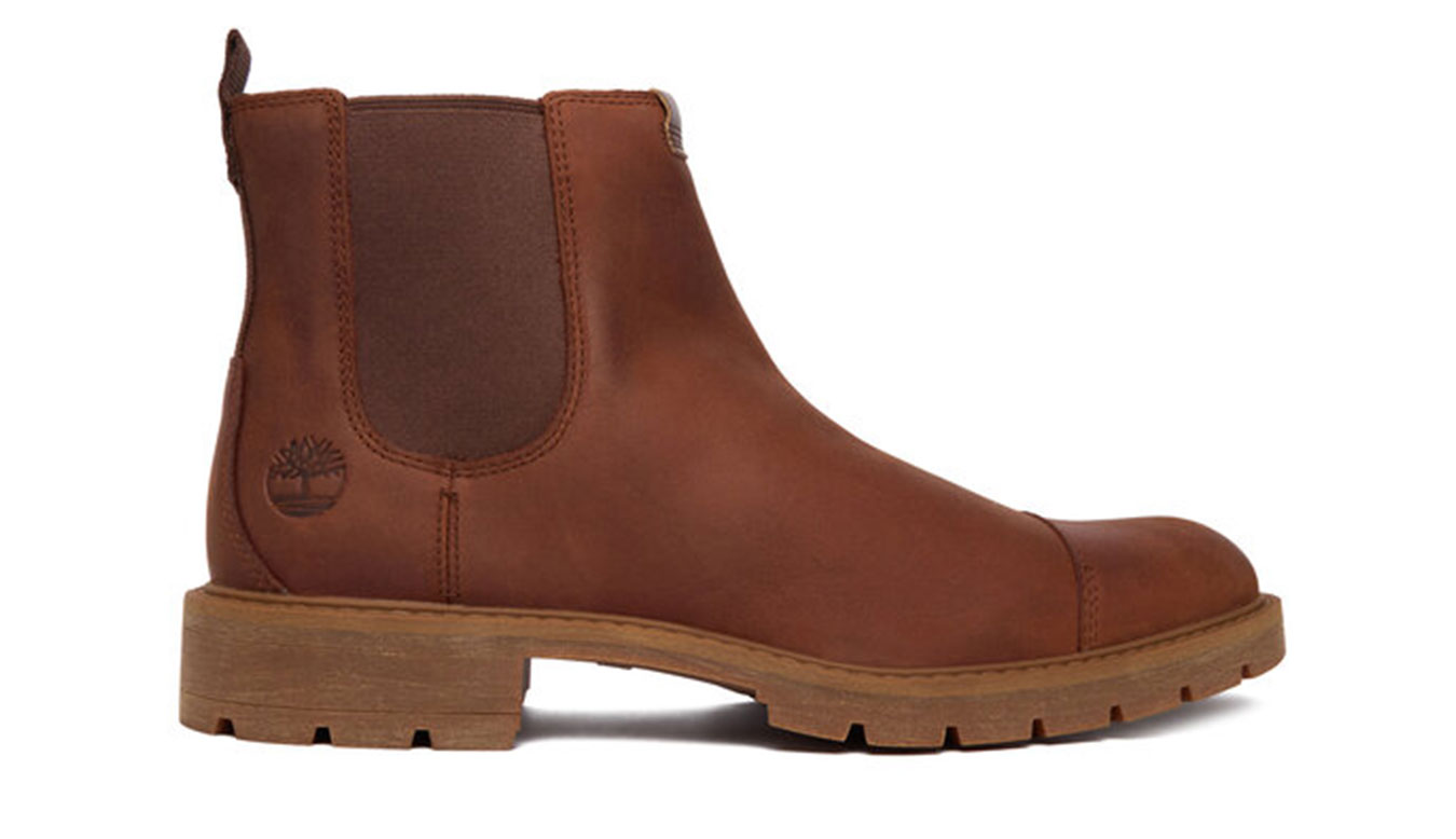 Timberland Elmhurst Chelsea Boot 7 - Pánské - Tenisky Timberland - Hnědé - A29N5-F13 - Velikost: 45.5
