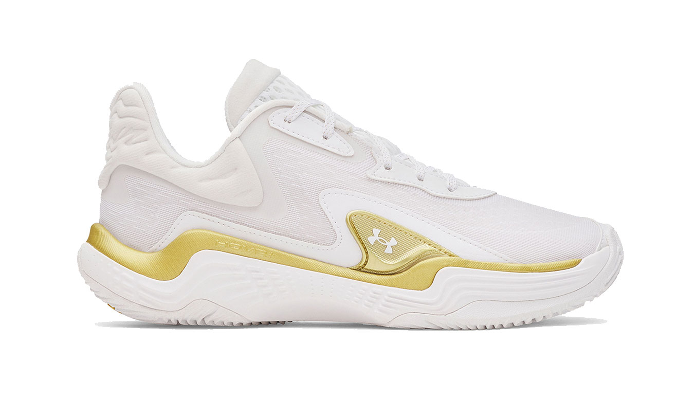 Under Armour U Spawn 7 - Unisex - Tenisky Under Armour - Bílé - 3028461-102 - Velikost: 42