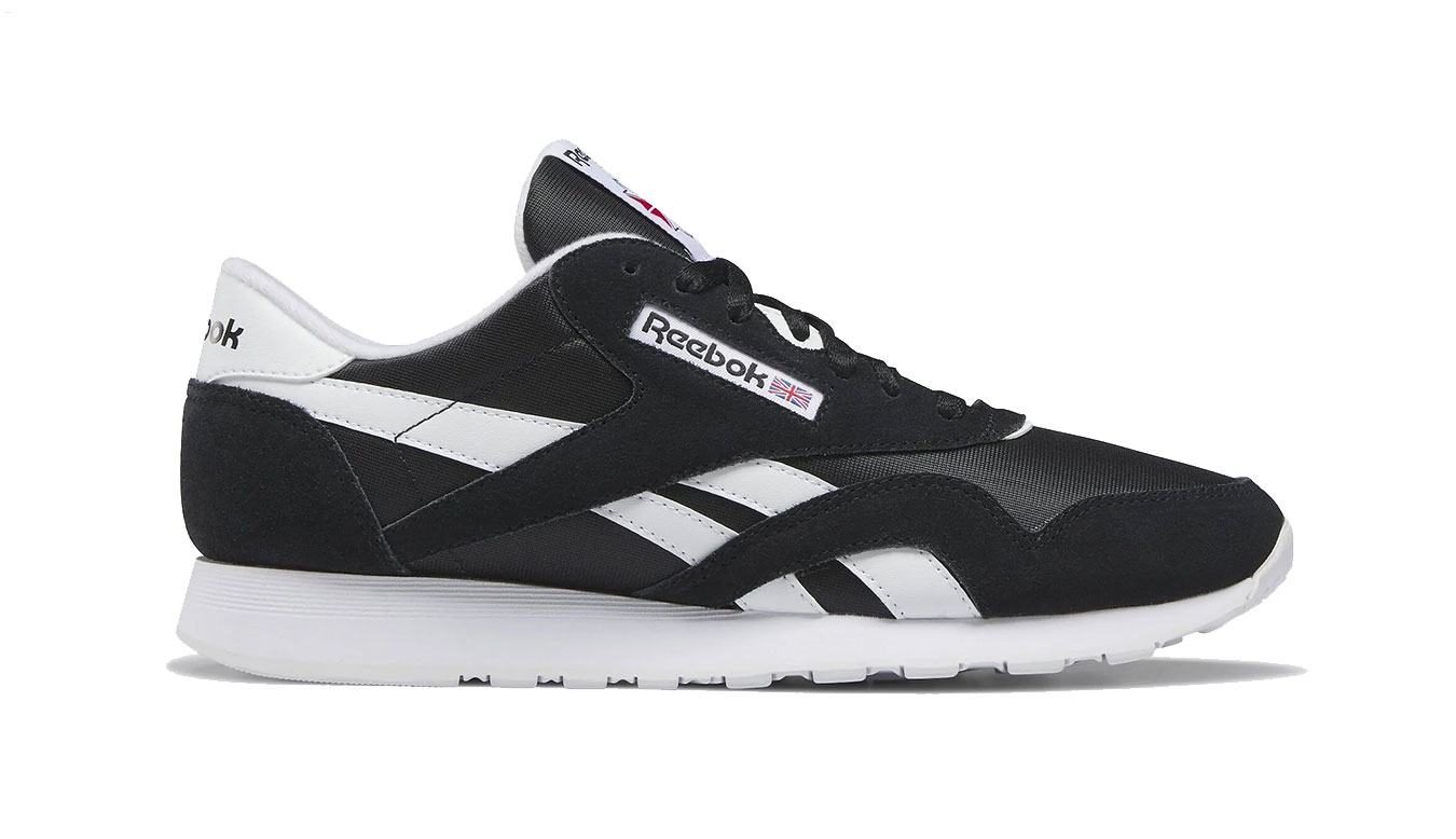 Reebok Classic Nylon - Pánské - Tenisky Reebok - Černé - 100009273 - Velikost: 44.5