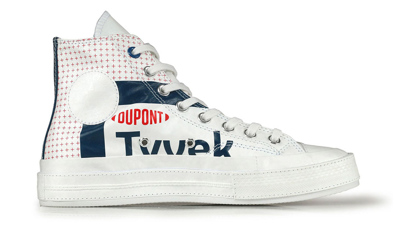 Converse x Sportility Chuck 70 Hi  Tyvek  - Unisex - Tenisky Converse - Bílé - 170061C - Velikost: 37