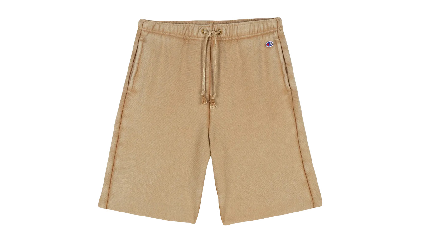 Champion Bermuda - Pánské - Kalhoty Champion - Hnědé - 217665-MS008 - Velikost: XL