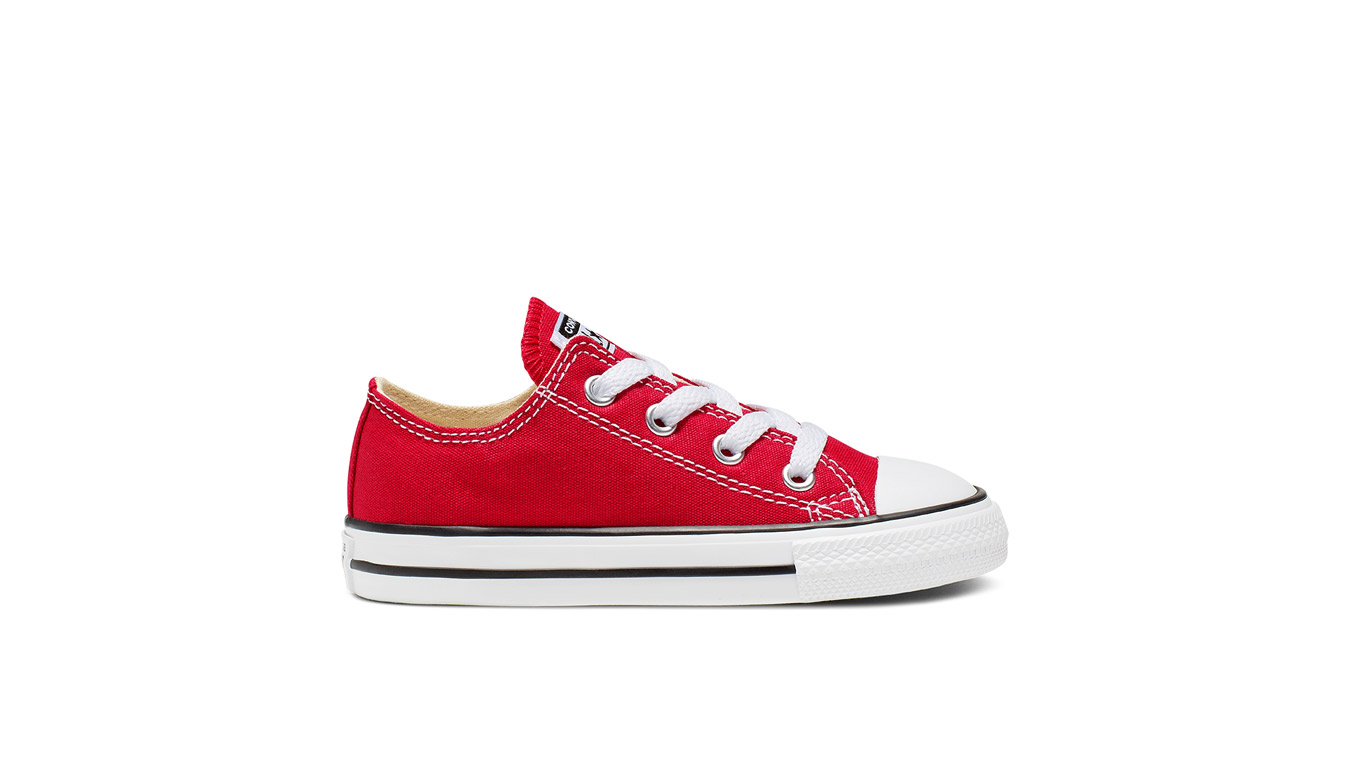 Converse Chuck Taylor All Star Infants - Dětské - Tenisky Converse - Červené - 7J236C - Velikost: 18