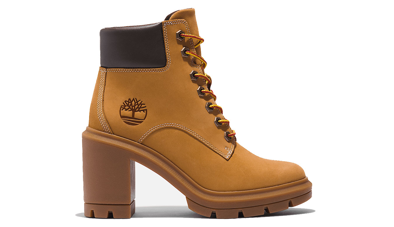 Timberland Women’s Allington Heights 6 Inch Boot Wheat - Dámské - Tenisky Timberland - Hnědé - A5Y5R-231 - Velikost: 39.5