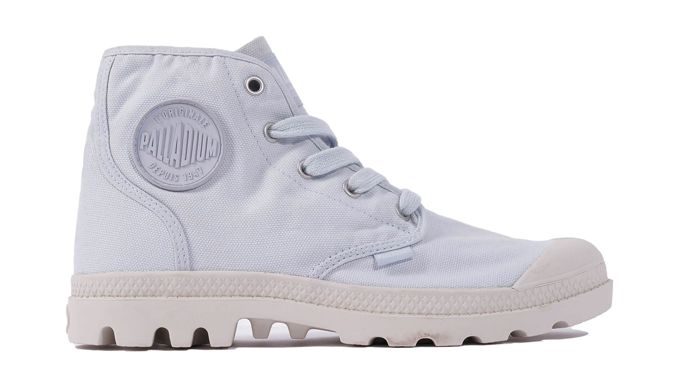 Palladium Pampa Hi Blue Art. W - Dámské - Tenisky Palladium - Šedé - 92352-409-M - Velikost: 37.5