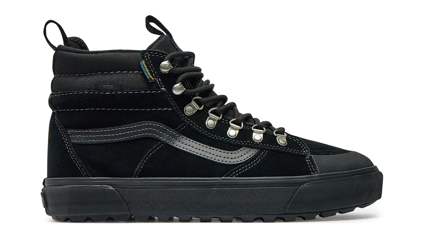 Vans MTE Sk8-Hi Dr Waterproof Black - Unisex - Tenisky Vans - Černé - VN000CVRBLK1 - Velikost: 44