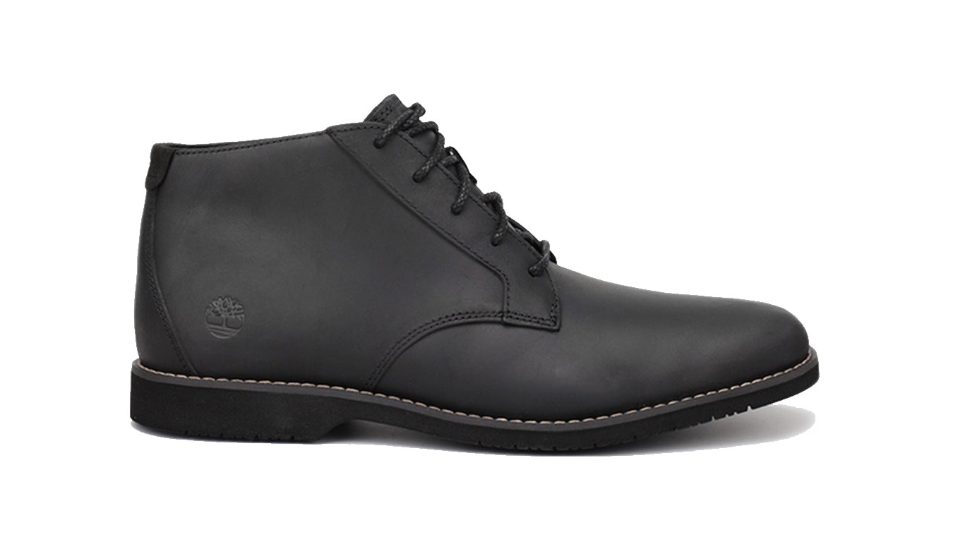 Timberland Woodhull Chukka Mid Lace - Pánské - Tenisky Timberland - Černé - A413Z-001 - Velikost: 45.5
