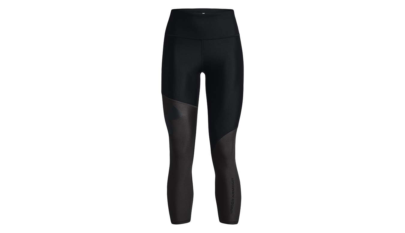 Under Armour W HeatGear Ankle Leggings - Dámské - Kalhoty Under Armour - Černé - 1373936-001 - Velikost: XS