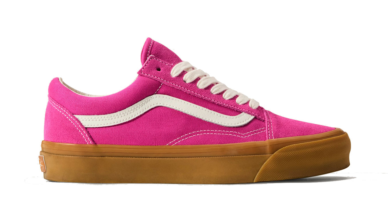 Vans LX Old Skool Gum Raspberry Rose - Unisex - Tenisky Vans - Růžové - VN000D56YLZ - Velikost: 38.5