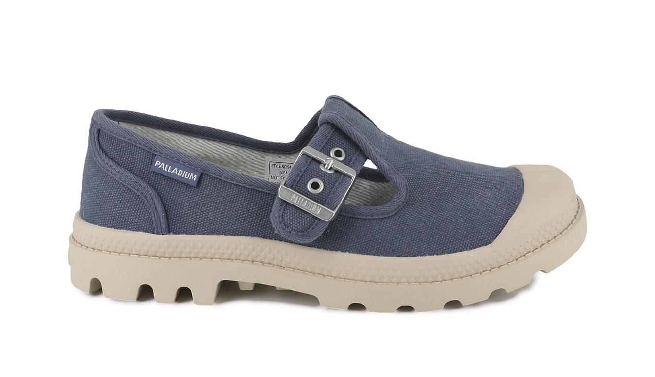 Levně Palladium Pampa M-Jane Washed 4 - Dámské - Tenisky Palladium - Šedé - 94475-481-M