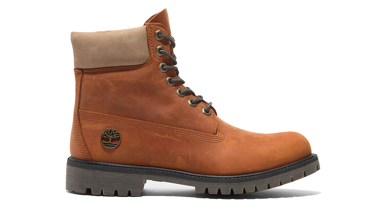 Timberland 6-Inch Lace Waterproof Boot - Pánské - Tenisky Timberland - Hnědé - A2P6W-EJD - Velikost: 42