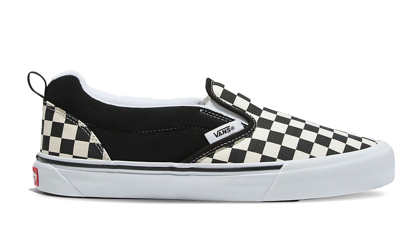 Vans Knu Slip - Pánské - Tenisky Vans - Černé - VN0009QDQXH - Velikost: 40.5