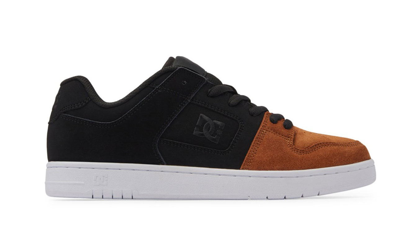 DC Shoes Manteca 4 Black Black Grey - Pánské - Tenisky DC Shoes - Černé - ADYS100765-XKKS - Velikost: 45