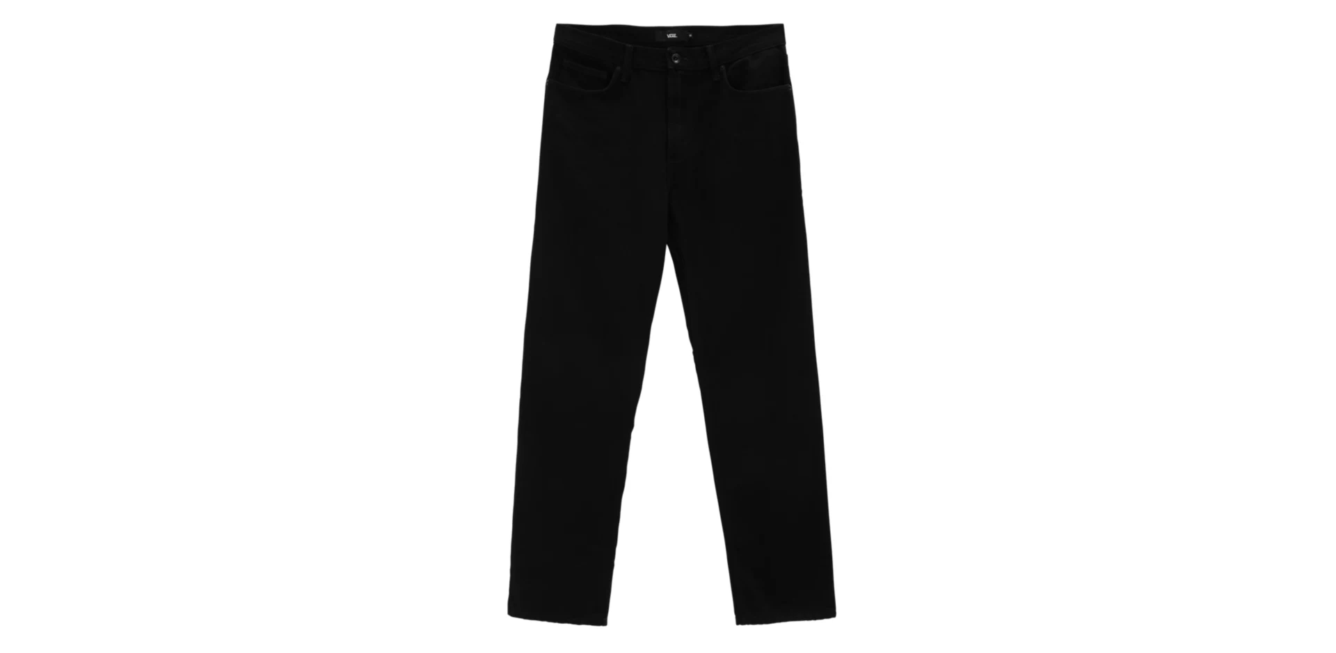 Levně Vans Mn Relaxed Denim Trousers-34-30 - Pánské - Kalhoty Vans - Černé - VN0A4TRQEMQ