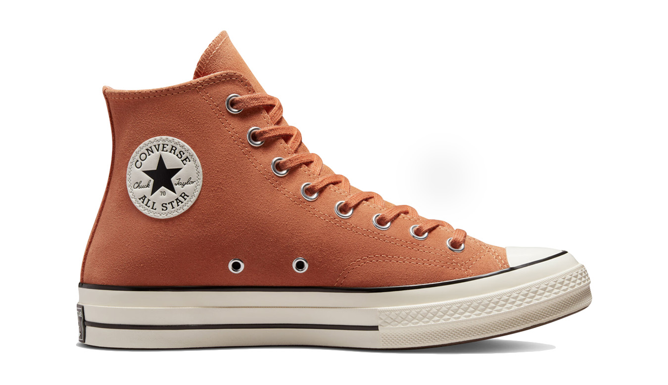 Converse Chuck 70 Suede - Pánské - Tenisky Converse - Oranžové - A02752C - Velikost: 39.5