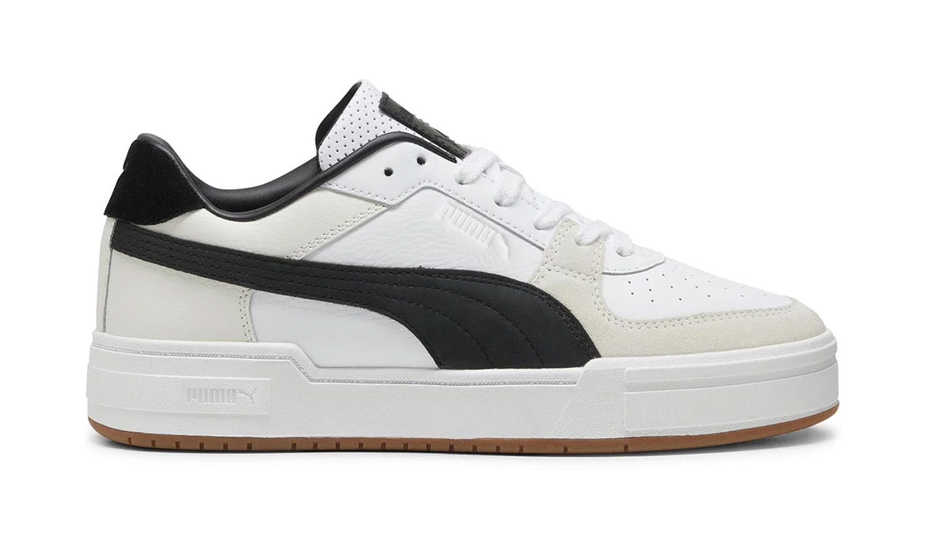 Puma CA Pro Gum - Pánské - Tenisky Puma - Bílé - 395753-03 - Velikost: 43