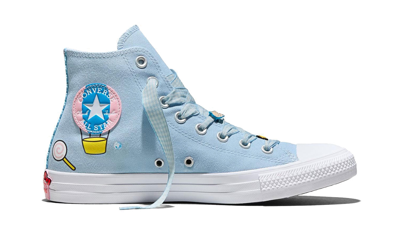 Levně Converse x Hello Kitty And Friends Chuck Taylor All Star Cinnamoroll 4.5 - Dámské - Tenisky Converse - Modré - A17698C