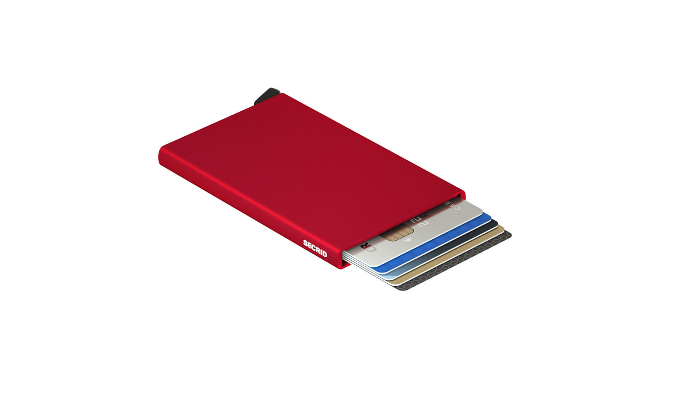 Secrid Cardprotector Red - Unisex - Doplněk Secrid - Červené - C-RED - Velikost: UNI