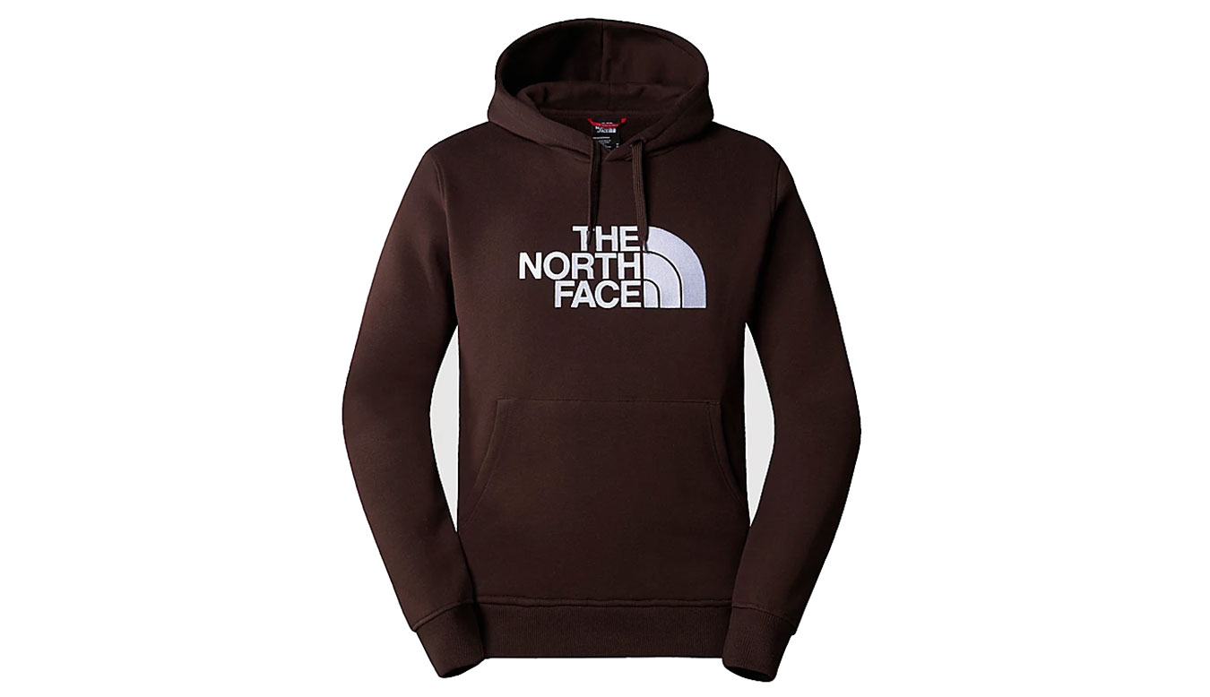 Levně The North Face M Drew Peak Plv Hd - Pánské - Mikina The North Face - Hnědé - NF00AHJYI0I